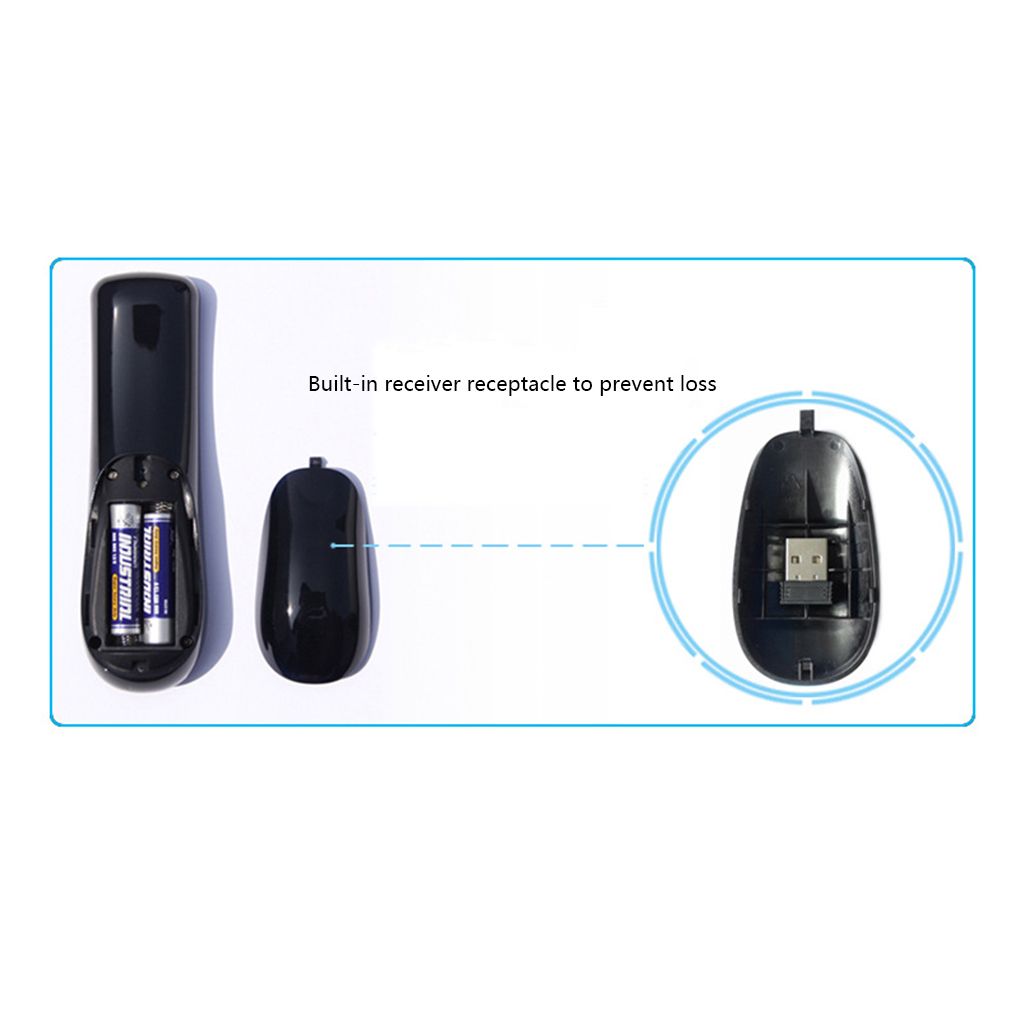 Clavier de jeu sans fil Fly Air Mouse, remplacement pour And... - 2