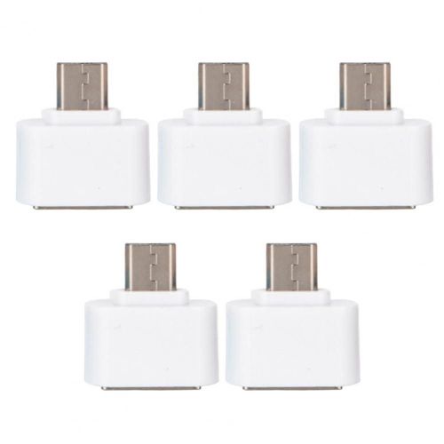 Adaptateur De Chargeur 2 En 1, 5 Pièces, Charge, Transmission De Données, Micro-Usb Vers Usb, Convertisseur Femelle Pour Téléphone Portable