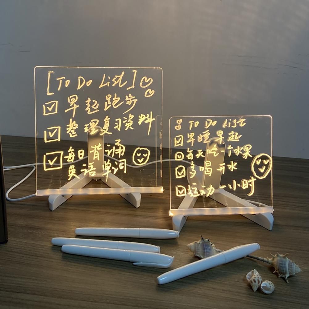 Tableau De Messages Lumineux Rglable, Transparent, Style Co...