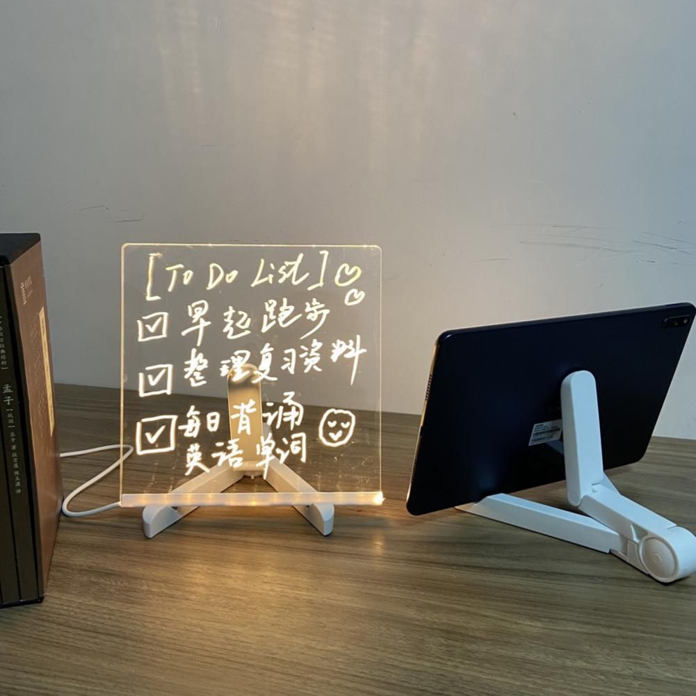 Tableau De Messages Lumineux Rglable, Transparent, Style Co... - 2
