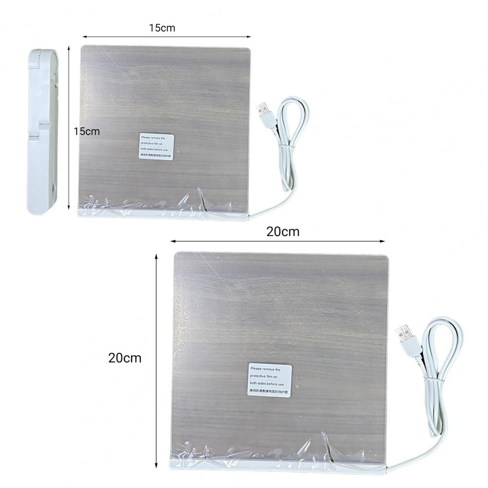 Tableau De Messages Lumineux Rglable, Transparent, Style Co... - 4