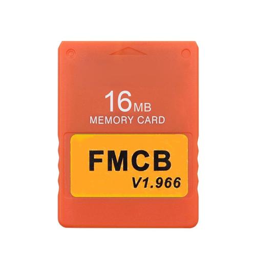 Carte Mémoire 8 Mo/16 Mo/32 Mo/64 Mo V1.966, Prise Et Utilisation Pour Console De Jeu Ps2