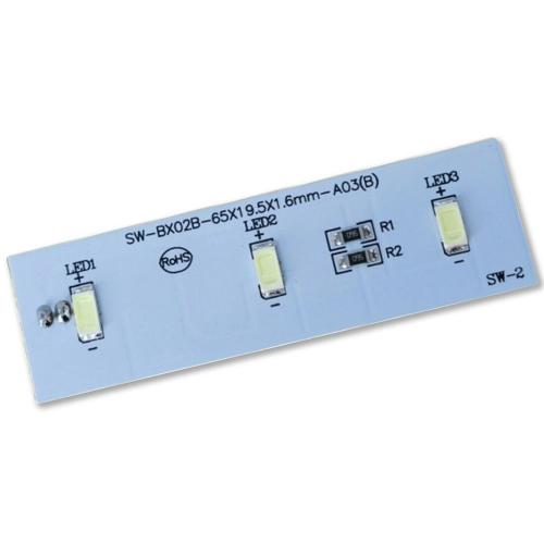 Lumière du réfrigérateur LED pour le congélateur de transporteur partie la barre de bande de LED de remplacement SW-BX02B / 49031078