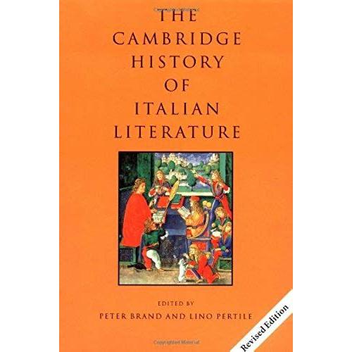 The Cambridge History Of Italian Literature