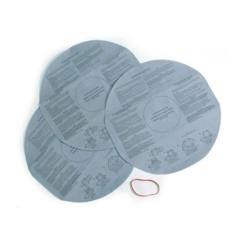 Filtre d'aspirateur à disque réutilisable Shop-Vac, sacs en papier humide/sec 90137, pièces et accessoires, 3 pièces