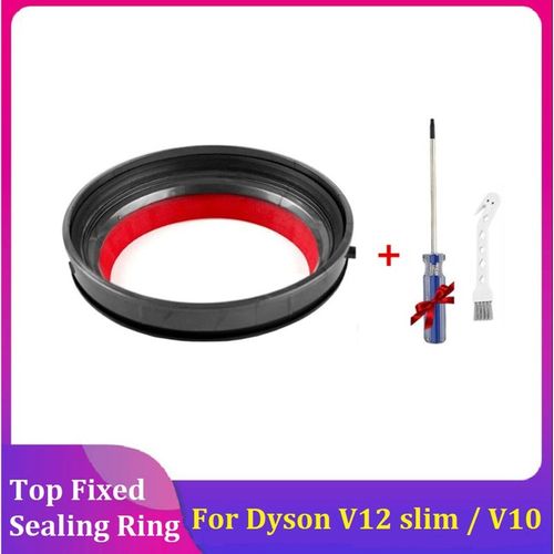 Bague d'étanchéité fixe supérieure pour aspirateur Dyson V12 Slim/V10, pièces de rechange, accessoires