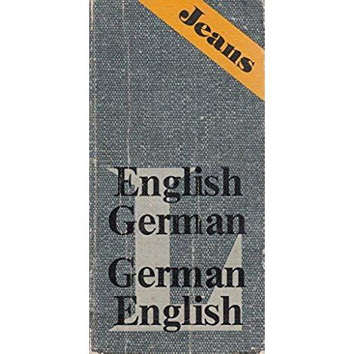 Langenscheidt Jeans Dictionary German English English German