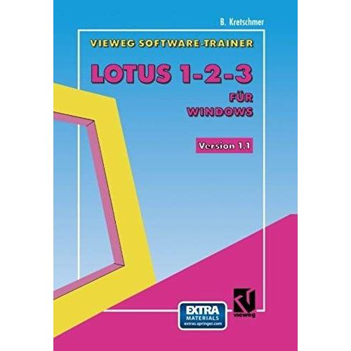 Vieweg-Software-Trainer Lotus 1¿2¿3 Für Windows