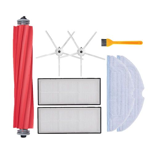 Kit de pièces de rechange pour aspirateur Robot Xiaomi Roborock S7, blanc, 8 pièces