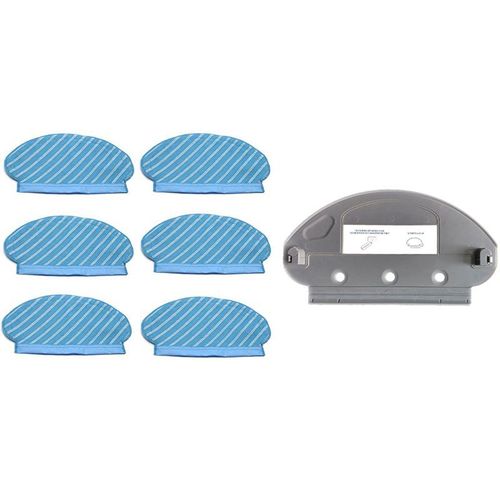 Réservoir d'eau de remplacement pour aspirateur Ecovacs Deebot Ozmo 950, pièces et accessoires avec 6 pièces de tampons en tissu de vadrouille