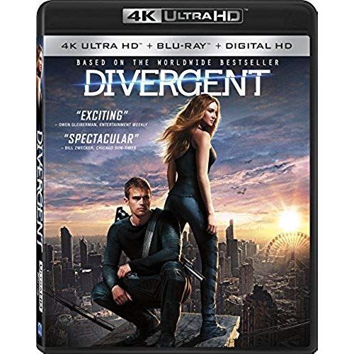 Divergent [4k Ultra Hd + Blu-Ray + Digital Hd]