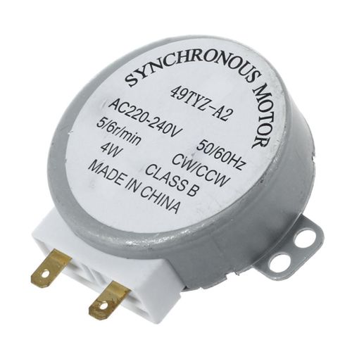 Moteur synchrone de platine 220-240V 50/60Hz 5/6RPM 4W pour four miniwave