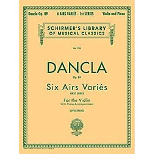 Charles Dancla Six Airs Varies (First Series) Op.89 Vln