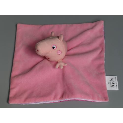 Doudou Cochon Plat Rose Peppa Pig Sambro