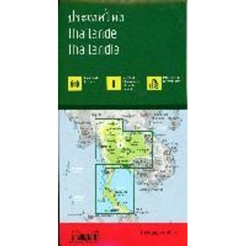 Thailand, Autokarte 1:900.000, Freytag & Berndt