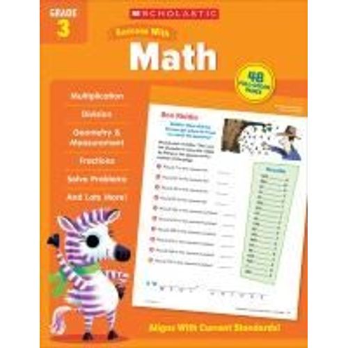 Scholastic Success With Math Grade 3 Workbook