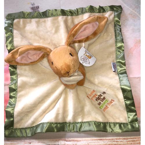 Doudou Lapin Noisette Lièvre Guess How Much I Love You Blankie Nutbrown Hare Blanky Blanket Kids Preferred