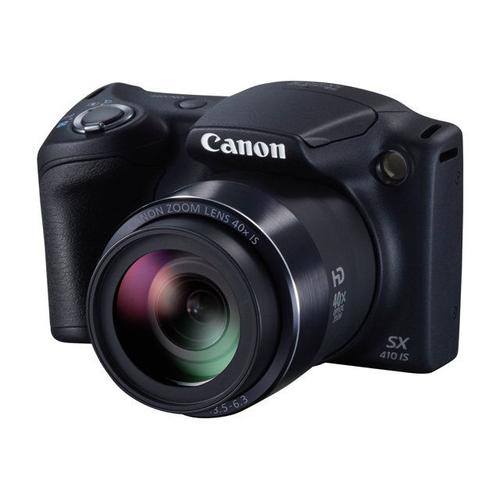 Appareil photo Compact Canon PowerShot SX412 IS Noir compact - 20.0 MP - 720 p / 25 pi/s - 40x zoom optique - noir