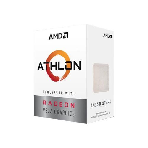 AMD Athlon 3000G - 3.5 GHz - 2 curs - 4 filetages - 4 Mo cache - Socket AM4 - Box