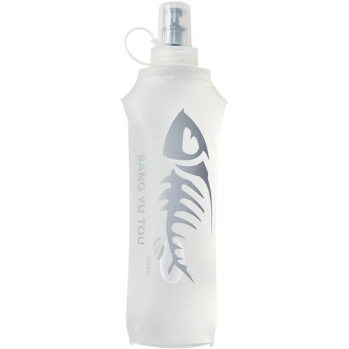 Transparent Bouteille D'eau Souple, 250/500ml Soft Flasque Souple Trail Running Randonnée, Running Réservoir Flasque Gourde Souple Pliable Bouteille D'eau Souple En Pour Sac D'hydratation Randonnée