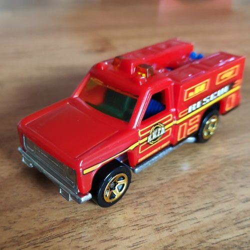 Véhicule Pompiers 1974-Hot Wheels