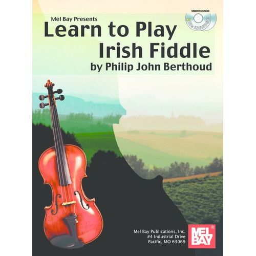Learn To Play Irish Fiddle (Mel Bay Presents) - Couverture À Spirales -