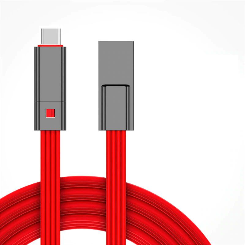 SHOP-STORY - MAGIC CABLE - Câble USB Réparation Rapide pour Android Type C - Rouge