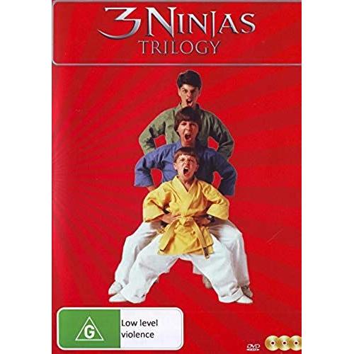 3 Ninjas Trilogy (3 Ninjas Kick Back/3 Ninjas Knuckle Up/3 Ninjas: High Noon At Mega Mountain) - Import Australie (Pas D'audio Ni De Sous-Titres Français)