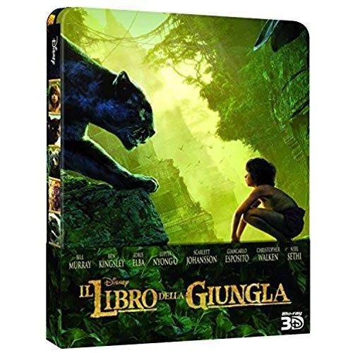 The Jungle Book (2016) (3d/2d Blu-Ray Steelbook) [Region-Free European Exclusive Limited Edition Steelbook]