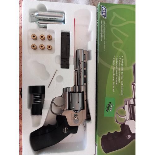 Airsoft Dan Wesson 4 Revolver 1 Joule