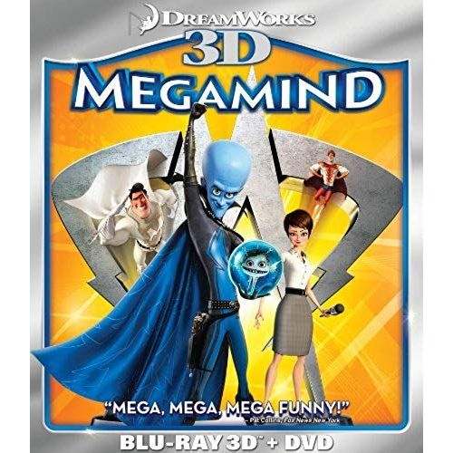Megamind (Two-Disc Blu-Ray 3d/Dvd Combo)