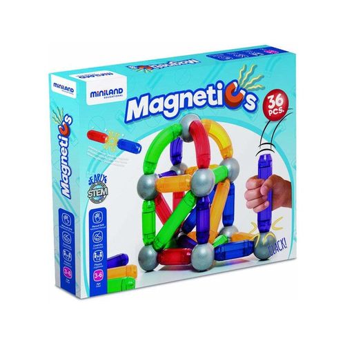 Jeu Magnetics 36 Pièces Miniland 94105