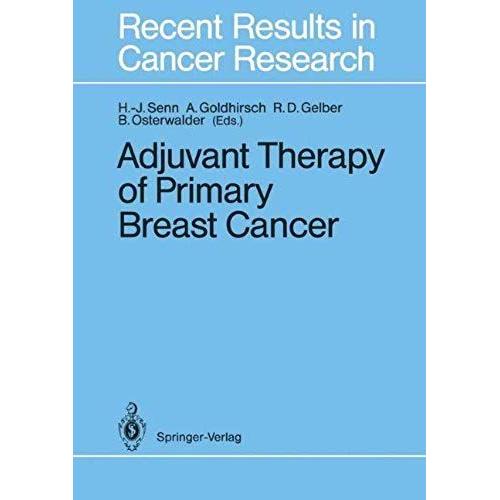 Adjuvant Therapy Of Primary Breast Cancer