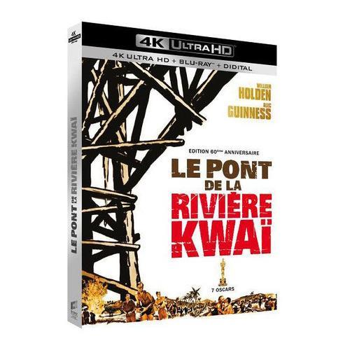 Le Pont De La Rivière Kwai - 60ème Anniversaire - 4k Ultra Hd + Blu-Ray + Digital Ultraviolet