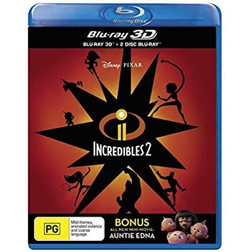 Incredibles 2 3d (Blu-Ray 3d/2 Disc Blu-Ray)