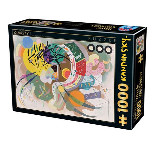Puzzle 1000 Pièces Vassily Kandinsky - Dominant Curve