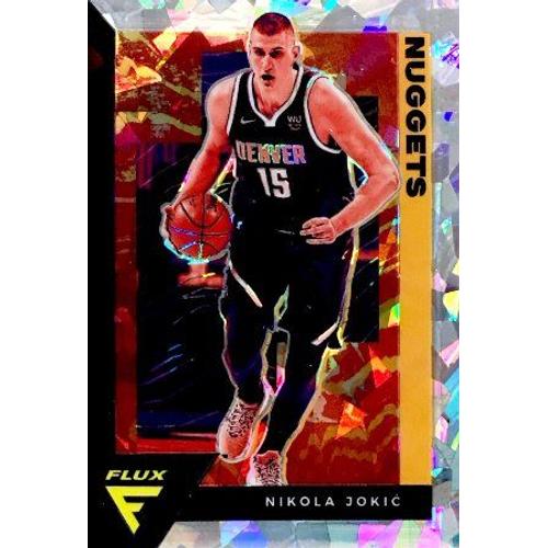 43 Nikola Jokic - Denver Nuggets - Carte Panini 2020-21 Nba Flux Base Cards