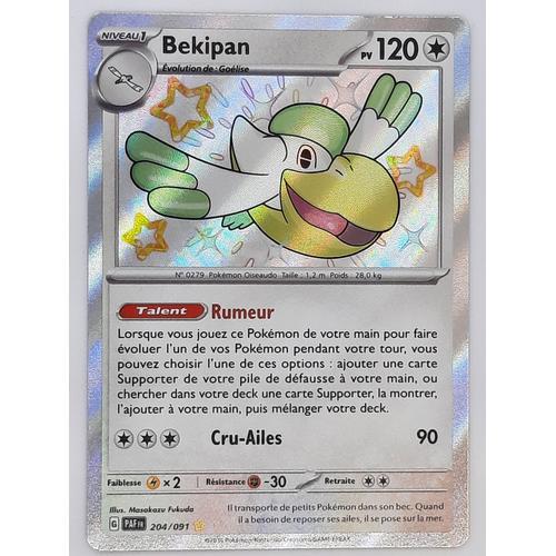 Bekipan Shiny - Pokémon - Set Destinées De Paldea - 204/091 - Ev4.5 - Française - Très Bon État