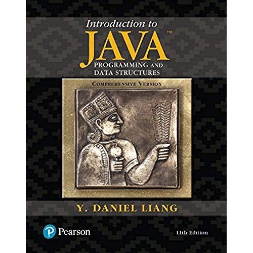 Introduction To Java Programming And Data Structures, Comprehensive Version