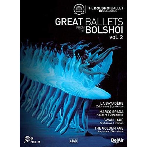 Great Ballets From The Bolshoi, Vol. 2 - La Bayadere, Marco Spada, Swan Lake, The Golden Age