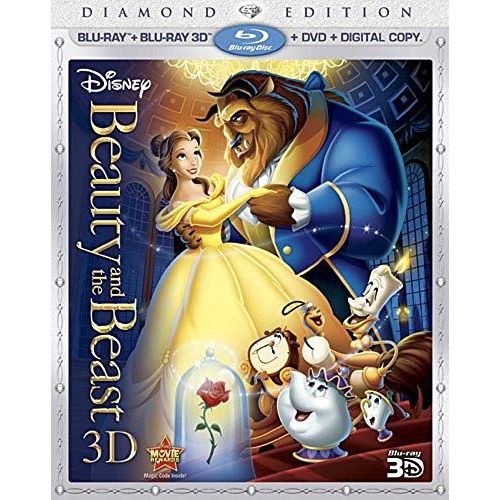 Beauty And The Beast (Five Disc Combo: Blu-Ray 3d / Blu-Ray / Dvd / Digital Copy)