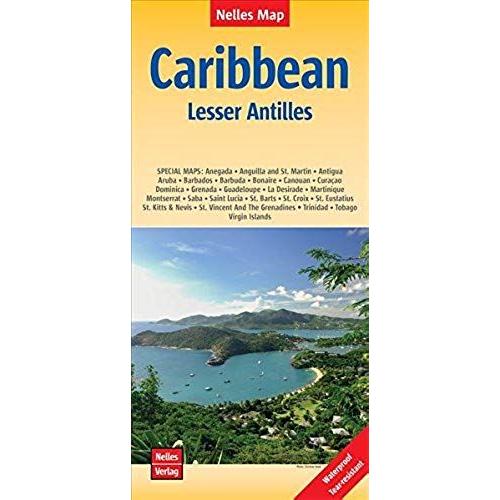 Nelles Map Caribbean: Lesser Antilles 1:150 000 ; 500 000; 2 500 000