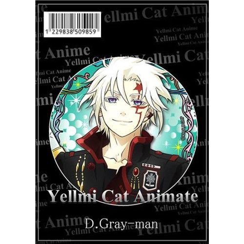 Épingles de badges pour jeunes exorcistes, 2 pièces, D.Gray-man HALLOW Allen Kanda Yutiki Mick, épingles de badges d'animation F HZ7177