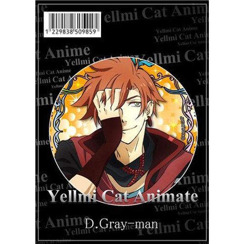 Épingles de badges pour jeunes exorcistes, 2 pièces, D.Gray-man HALLOW Allen Kanda Yutiki Mick, épingles de badges d'animation F HZ7179