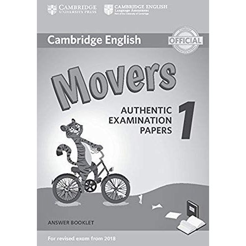 Cambridge English Movers 1 For Revised Exam From 2018 Answer Booklet