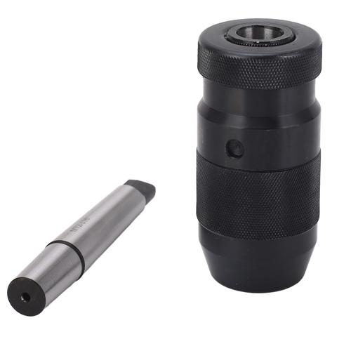 Mandrin de perçage à serrage automatique 1-16 mm, mandrin de perçage manuel sans clé de haute précision avec tige MT2-JT6