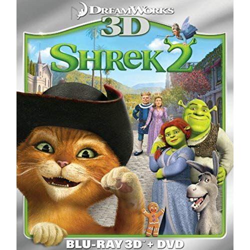Shrek 2 (Two-Disc Blu-Ray 3d/Dvd Combo)