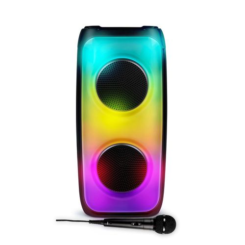 Enceinte Autonome Sono DJ BIG BEN PARTY PARTYBTHPM - 50W - Bluetooth 5.0 USB SD - effets LED, Activation de Basses, Micro inclus