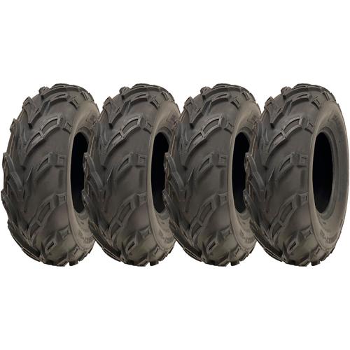 22x7.00-10 ATV Quad Tyres Wanda P361 Dirt Trail E-Marked Road Legal (Set of 4)