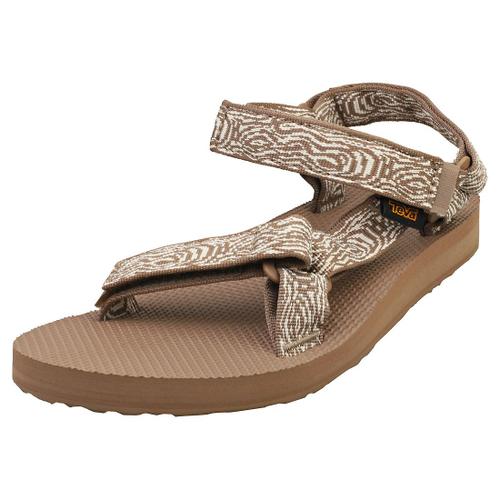 Teva Original Universal Sandals De Marche Marron Blanc